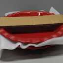 LE TAUCI Ceramic Pie Pans for Baking, 9 Inches Pie Plate for Apple Pie, Pecan Pie, 36 Ounce Deep Dish Pie Pan, Set of 2, Red