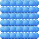 Jedulin 40MM Ping Pong Balls, 50 or 80 Pack Assorted Colored Plastic Balls for Beer Pong, Arts and Craft