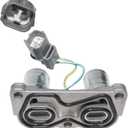 28300-P24-J01 Transmission Dual Shift Control Solenoid Lock Up Solenoid For Civic 1992-2000 Civic Del Sol 1993-1997 1994 1995 1996 CRV 1997-2001 1998 1999 Integra 28300P24J03