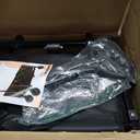 Wagons Carts Foldable, Lightweight Portable Utility Shopping Cart with Wheels, Folding Grocery Wagon Cart for Grocery, Camping, Shopping, Beach, Garden, Sports Black (100L)