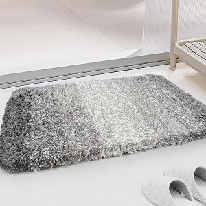 Bathroom Rugs, 30"x20" Super Shaggy and Soft Chenille Mix Microfiber Bath Mat, Excellent Absorbent with Anti-Skid TPR Back, Machine Washable Bath Rug for Bathroom Thick Plush Rugs for Shower