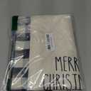 Artoid Mode Waterclor Buffalo Plaid Christmas Trees Merry Xmas Table Runner, Seasonal Winter Holiday Kitchen Dining Table Decoration for Indoor Outdoor Home Party Decor 13 x 108 Inch (Multi Color)