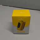 Portable Air Pump for Inflatables, 4000mAh Ultra Fast Air Mattress Pump with Advanced Heat Dissipation, 3 Nozzles Electric Air Pump Inflate Deflate for Sleeping Pads, Pool Floats (Yellow)