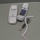 AT&T TRIMLINE 213 Corded Home Phone with Extra Big Buttons & Visual Ringer. No AC Power Required, Improved Easy-Wall-Mount, Lighted Keypad, 10 Speed Dial Keys, Volume Control, Senior Friendly. White