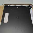Rockville Top+Bottom Totem Plates for RTP33-TV (Turn Your Stand Black)