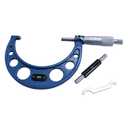 HFS(R) 3-4" Outside Micrometer with 0.0001" Accuracy, Carbide Anvil and Laser-Etched Scale