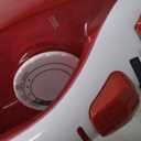 BLACK+DECKER Variable Control Compact Iron, TrueGlide Premium Nonstick Soleplate, Ergonomic Mist/Steam Burst, Red