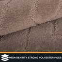 PURRUGS Dirt Trapping Door Mat 32" x 70", Non-Slip Machine Washable Entry Rug, Dog Doormat, Indoor Front Door Mat, Super Absorbent Entryway Rug for Muddy Shoes & Paws, Grayish Brown