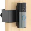Anti-Theft Ring Doorbell Camera Mount: No-Drill Doorbell Bracket Mounting Compatible with Ring Battery Doorbell/Plus/Pro(Newest Model) Accessories for Renters, Apartments