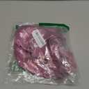 Silk Bonnet for Women, Satin Bonnet for Sleeping, Large Sleep Cap with Elastic Tie Band for Curly Hair (Pink)