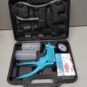 DURATECH 2 in 1 Brake Bleeder Kit, Brake Fluid Bleeder Kit with Handheld Vacuum Pump, for Automotive, Organized in Portable Case