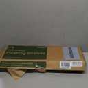 BAOBAB WORKSHOP Wood Floating Shelves Set of 2 - Rustic Shelf 24 inch - Floating Shelf for Wall Mounted - Wide Wooden Wall Shelves for Living Room Bedroom Kitchen Bathroom - Walnut - 24D x 6.7W