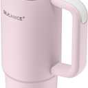For Travel & Gym  Never Drink from a Moldy Lid Again: 30oz Hygienic Tumbler, 100% Leakproof Lid & Removable Foldable Spout. Reinforced Base, Fits Cup Holders- Pink Sand