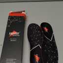 Premium Anti-Fatigue Shoe High Arch Support Insoles Men Women - Plantar Fasciitis Inserts - Orthotic Inserts Shoe Soles Standing All Day - Flat Feet Foot - Work Boot Insoles (M (Men 9-10.5/Women 10-11.5), Black)