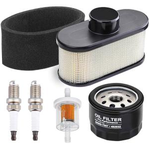 FR691V Tune Up Kit for Kawasaki FR651V FR730V FS481V FS541V FS600V FS651V FS691V FS730V Engine Lawn Mower, Replace FR691V Oil Filter 49065-7007 Air Filter 11013-0752