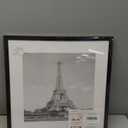 upsimples 16x16 Picture Frame, Display Pictures 12x12 with Mat or 16 x 16 Without, Wall Hanging Square Frames, Black, 1 Pack