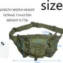 tactical fanny pack, tactical fanny pack for men, tactical waist pack(green2)