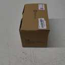 Outdoor String Lights 25 Feet G40 LED Patio Lights, Plug-in, 13 Plastic Edison Bulbs(1 Spare), Waterproof Connectable Hanging Light for Backyard Porch Balcony Party Decor, E12 Base, Black