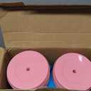 Honeydak 30 Pack Tumbler with Straw and Lid Bulk Cups for Gifts Water Bottle Iced Coffee Travel Mug Cup Reusable Plastic Tumblers for Party Birthdays 24-27 oz (Pink and Blue Color)