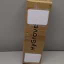 3FT Artificial Cedar Topiary Trees with Ground Spike, UV Resistant Artificial Bushes, Set of 2 Faux Cypress Plants Faux Shrubs for Outdoor Indoor Front Porch Garden (Dark Green)