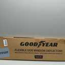 Goodyear Shatterproof Window Deflectors for Ford Transit 2014-2026, Tape-on Rain Guards, Window Visors, Vent Deflector, Vent Visor, Truck Accessories, 2 pcs - GY003242LP