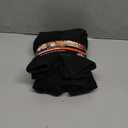 Dickies Men's Dri-Tech Moisture Control Max Full Cushion Crew Socks, (6, 12 Pairs), Solid Black (6 Pairs), Large