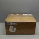 Ceramic Vessel Sink with Faucet and Drain Combo Brown Bathroom Sink Above Counter Oval Sinks Bowl