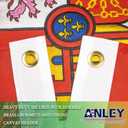 Anley EverStrong Series Spain Flag 3x5 Foot Heavy Duty - Heavy Duty Canvas Header 4 Rows of Lock Stitching - Spainish National Banner Flags with Brass Grommets 3 X 5 Ft