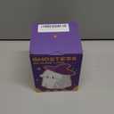 Halloween Ghost Night Light for Kids, Cute Soft Silicone Nursery Bedside Touch Lamp with 3 Levels of Brightness Dimmable, 30 Min Timer, USB Rechargeable, Use for Bedroom Office Desk Deco (Purple)