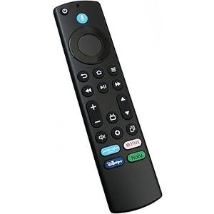 Voice Replacement Remote Control for AMZ Omni Series TV 43" 50" 55" 65" 75" 4K UHD Smart TV 4K65M600A 4K43M600A 4K55M600A 4K75M600A 4K50M600A Amazon TV 4-Series 4K50N400A 4K43N400A 4K55N400A