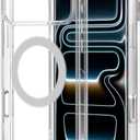 3 x amCase Clear Case for iPhone 17 Pro (6.3") | Compatible with MagSafe Accessories |Camera Cutout | Drop Protection | Ultra-Strong Magnetic | Support Wireless Charging