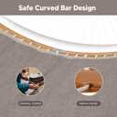 SUNCREAT Hammocks Outdoor Hammock with Spreader Bar, Poolside Portable Hammock for Outside with Carrying Bag, Coffee