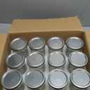 VERONES Wide Mouth Mason Jars 22oz, 12 Pack 22 oz Wide Mouth Mason Jars with Lids and Bands, Ideal for Jam, Honey, Wedding Favors, Shower Favors