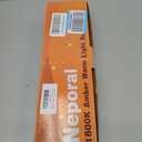 Neporal Amber Sleep Light Bulbs 1800K 8PK, 9W 60 Watt Equivalent, 99.96% Blue Blocking Soft Warm Light Bulbs A19, Amber Night Light E26 for Bedroom and Baby Nursery Light