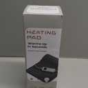 Heating Pad for Period Cramps, Heating Pad for Back/Neck/Shoulder Muscle Pain, 6 Heating & 4 Timer Setting, Auto Shut Off, Dry/Moist Heat & Machine Washable, Birthday Christmas Gifts for Women Mom (12'' x 24'', Red)