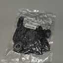 Black and Silver Balloons, 60pcs 12inch Black Metallic Silver Balloons for Graduation 2025 Birthday Party Decorations