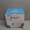 birdsnap P33 - Smart Bird Feeder with Camera Solar Powered, 2K Video Bird Camera Feeder Live with 32GB Card, AI Identify Feather Species, Auto Record in Backyard, Ideal Gift for Birds Lover (Brown)