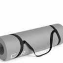 CAP Barbell 1/2-Inch High Density Exercise Yoga Mat with Strap 