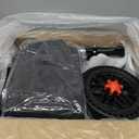 All Terrain Foldable Knee Scooter Walker - Economical Knee Walker for Foot Injuries, Compact Crutches Alternative - Black