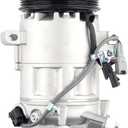 Car A/C Compressor Fit for Nissan Sentra 1.8L 2013-2019 Automotive Replacement AC Compressor 92600-3SH0A, 92600-3SH1A, 92600-3SH1B, 92600-3SH1C A/C Compressor for Car CO 29072C