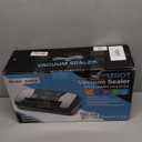 95kpa Vacuum Sealer Machine, Commercial Full Automatic Food Sealer, Vacuum Sealer for Food with Cutter, 10 Pre-cut Bags & Bag Rolls and Accessory Hose, Fully Starter Kits, Blue