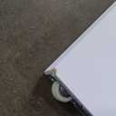 BarnSmith 30"x84" Concealed Sliding Barn Door, White Primed Flush Solid Core Sliding Hidden Barn Door with Soft Close Installation Hardware and Double Sided