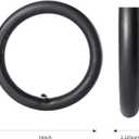 Heavy-Duty 14 x 2.125 Inner Tube 14 Inch Electric Bike Tubes with Angled Valve Stem for Replacement Electric Scooters and E-Bike Tire Tube 2 Packs
