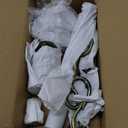 Sziqiqi Candelabra Candlestick Holder for Taper Candles for Wedding Event Candle Centerpiece Home Holiday Decoration, Zinc Alloy 5-stem 10.6in, Bronze Finish