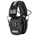 PROHEAR Digital Electronic Shooting Ear Protection 5X Sound Amplification Earmuffs, 23dB NRR Low Profile Noise Reduction Hearing Protection for Gun Range and Hunting, Black