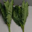 35" Ferns Artificial Bush Plants Large, 2 Artificial Boston Ferns with 39 Fronds for Outdoors Home Decor