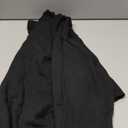 Tankaneo Womens Skirt 2 Piece Sweater Set Long Sleeve Crewneck Sweaters Pleated Mini Skirt Knit Lounge Sets (Small, Black)