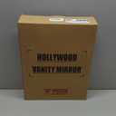 Vanity Mirror with Lights,13.1"16.7"LED Makeup Mirror,Lighted Makeup Mirror with Lights, Smart Touch Control Dimmable 3 Modes Light, Lighted Up Mirror for Makeup Desk, Bedroom, Dressing Room (White)