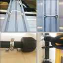 1Pack Stainless Steel 304 Handle PlusHeavy Duty Door Bow Knobs Industrial Load Bearing Pull Handle (Hole CTC:180MM)