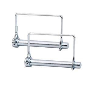 2 Pack 15/32" x 2-3/4" Heavy Duty Trailer Hitch Lock Pin High Strength Carbon Steel Safety Lock Pin for Secure Towing of Trailers, Boats, RVs, Utility Vehicles
